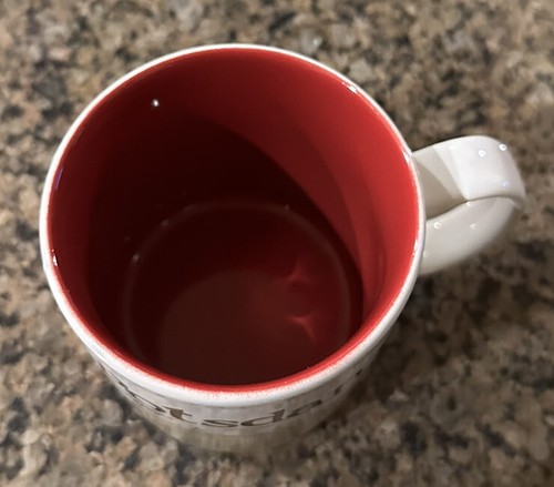 Starbucks Collector Series POTSDAM Germany 16 oz 2015 Mug Red - Picture 3 of 4