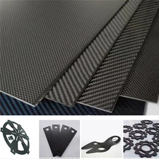 2X 3K Full Carbon Fiber Plate Panel Sheet Board Fiberic High Composite Material