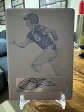 DYLAN CUPP 2022 LEAF PERFECT GAME 1st RC PROSPECT AUTO #1/1 PRINTING PLATE