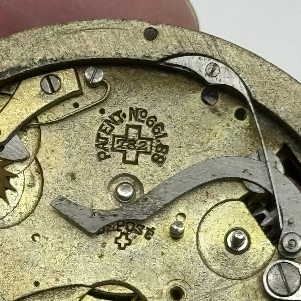 Reloj De Bolsillo Lemania Alfred Lugrin Con Repetidor De Minutos Patente 782 - Imagen 3 de 4
