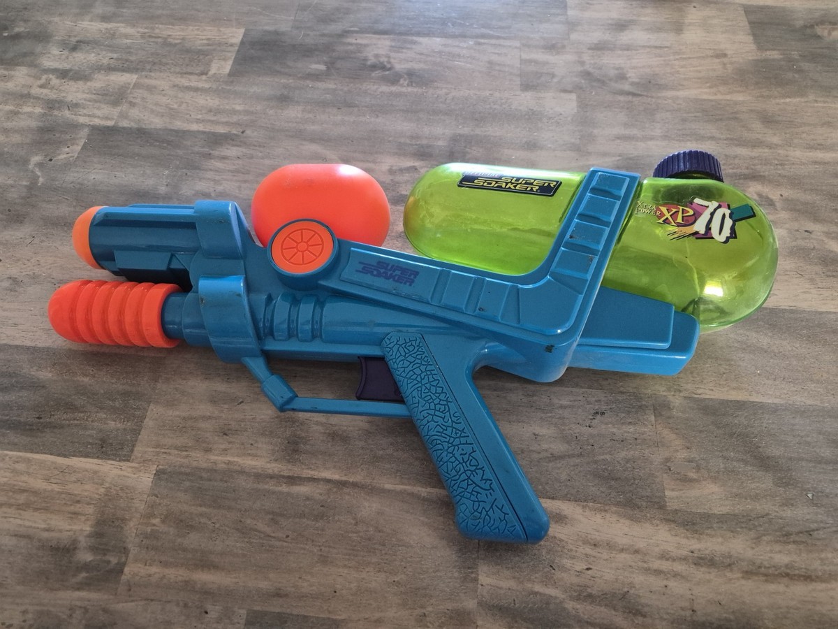 VINTAGE SUPER SOAKER XP 70 XTRA POWER WATER GUN 1997 LARAMI | eBay