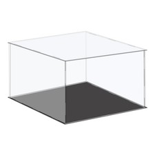 Acrylique Affiche Boîte Boîte Cube Stockage Boîte Assemblage 36x36x20.5cm