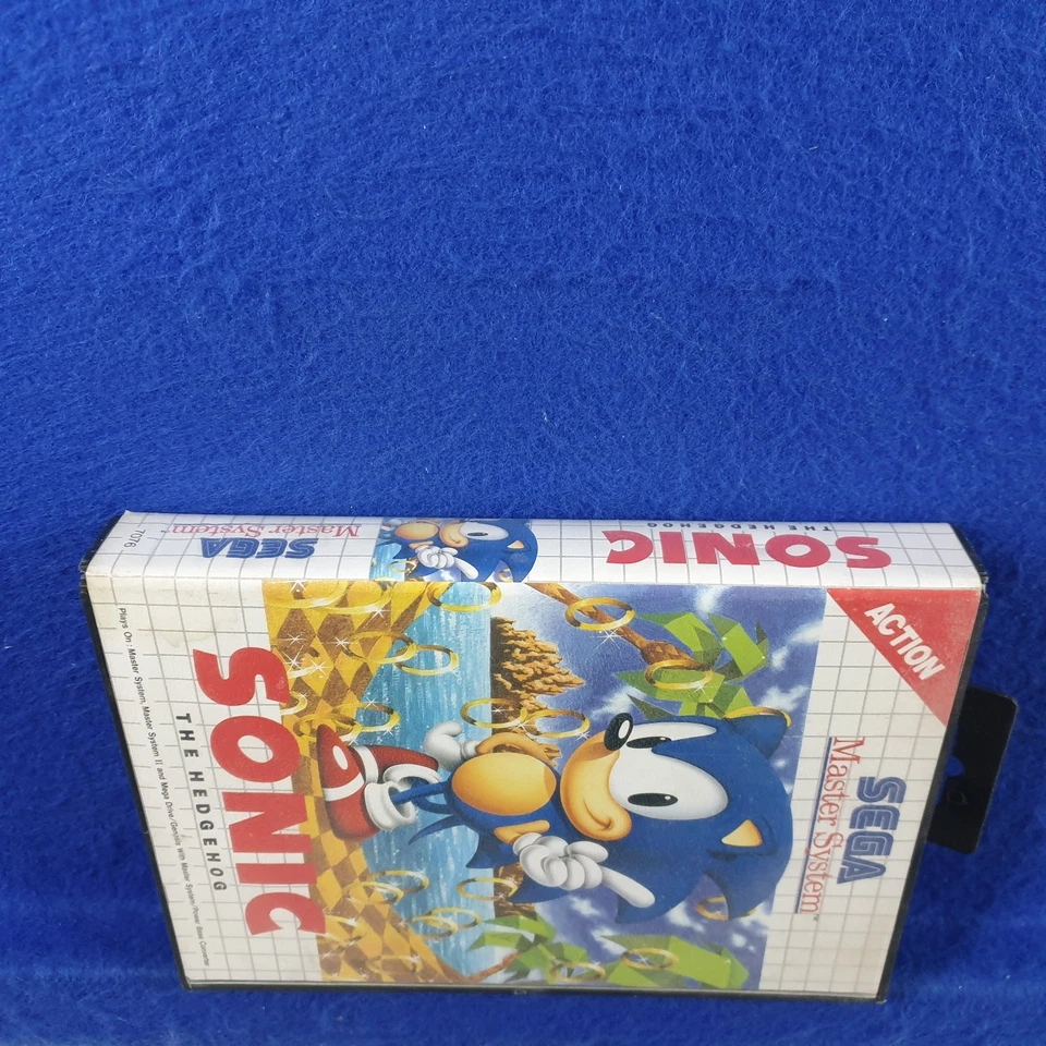 Master System SONIC THE HEDGEHOG *x Boxed & Complete PAL REGION FREE Works in US - Image 3 of 4