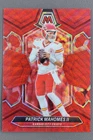 2024 Panini Mosaic Patrick Mahomes II Mosaic Red Wave /9 #106 Kansas City Chiefs
