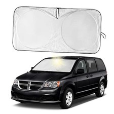 Sunshade 2025 2026 Front Windshield Sun Shade for Dodge Caravan 2006-2024