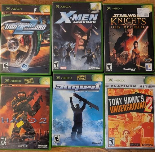 Original Xbox Game Lot