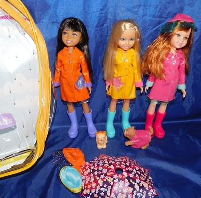 Barbie Wee Three Friends Rain Rain Rain Stacie, Janet & Lila Giftset