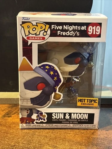 Funko Pop! Five Nights at Freddy's FNAF #919 Sun and Moon (Hot Topic Exclusive)