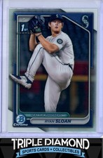 2024 Bowman Draft Chrome 1st Ryan Sloan Prospect Refractor Mariners E261