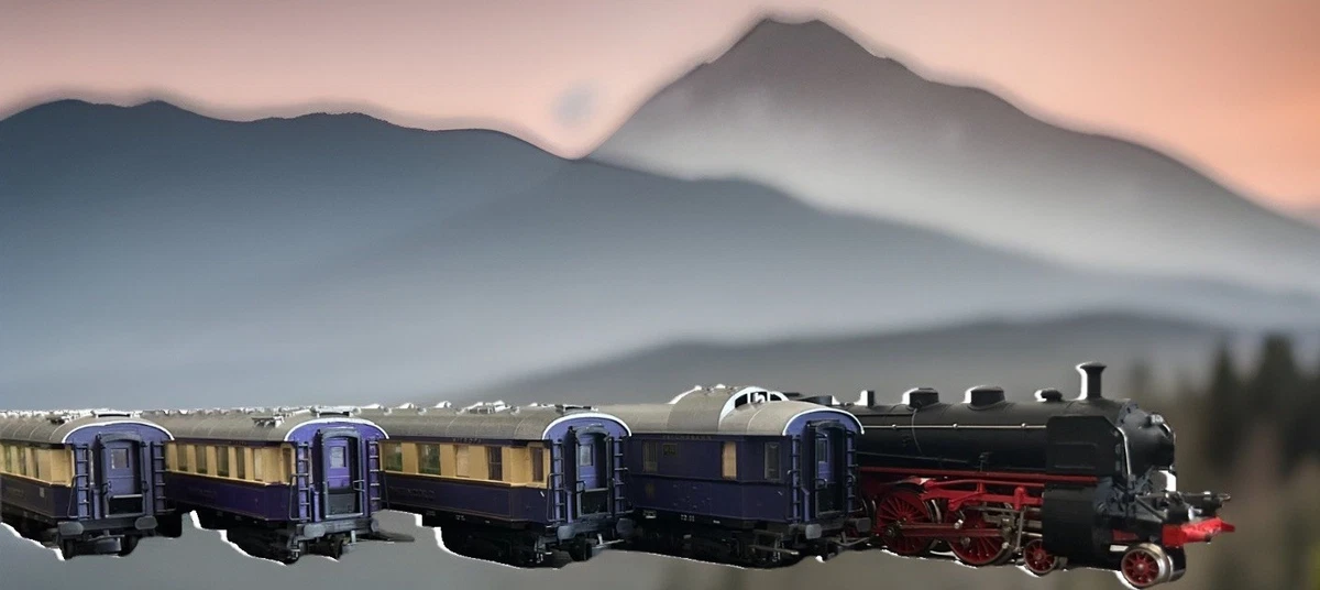 Liliput HO Rheingold Model Railroad Passenger Cars for sale | eBay