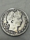 1912-s Barber Quarter, Better Date, 99c Shipping
