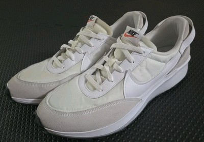 Nike Waffle Mens Debut 2021 White Black Orange Sz 15 Shoes  display picture 2