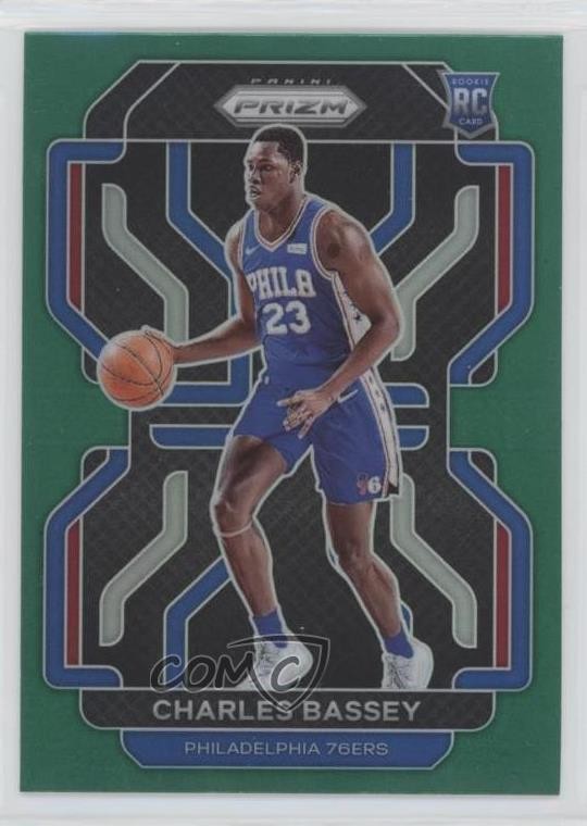 2021-22 Panini Prizm Green Prizm Charles Bassey #304 0y6s