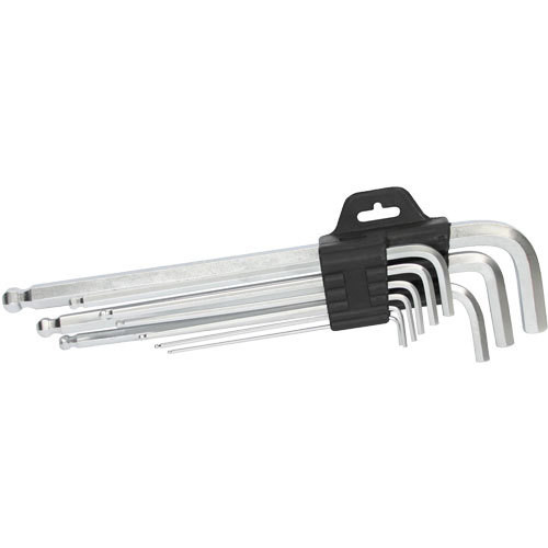 Freeman Torx-Schlüssel-Set, 9-teilig, Extra Lang – T10 Bis T50, Chrom-Vanadium-Stahl, Mit Aufbewahrungskoffer