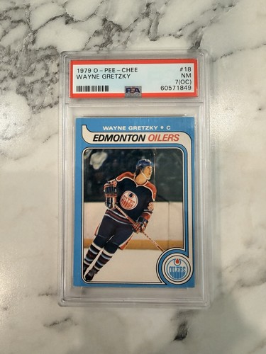 1979-80 O-Pee-Chee - Wayne Gretzky #18 (RC) PSA 7 OC