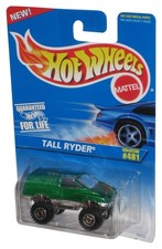 Hot Wheels Tall Ryder Green (1995) Mattel Die-Cast Toy Car #481