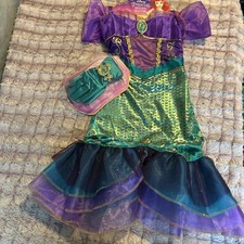 Disney Princess Ariel Dress Fits 4-6x