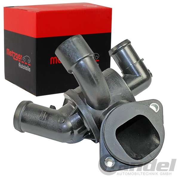 Metzger Thermostat 87°C Mit Dichtung Passend FüR Audi A1 A3 Q3 Tt Seat Alhambra-image