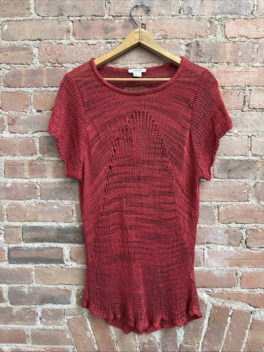 Helmut Lang, Maglione maglietta donna vintage Helmut Lang, taglia small, rosso