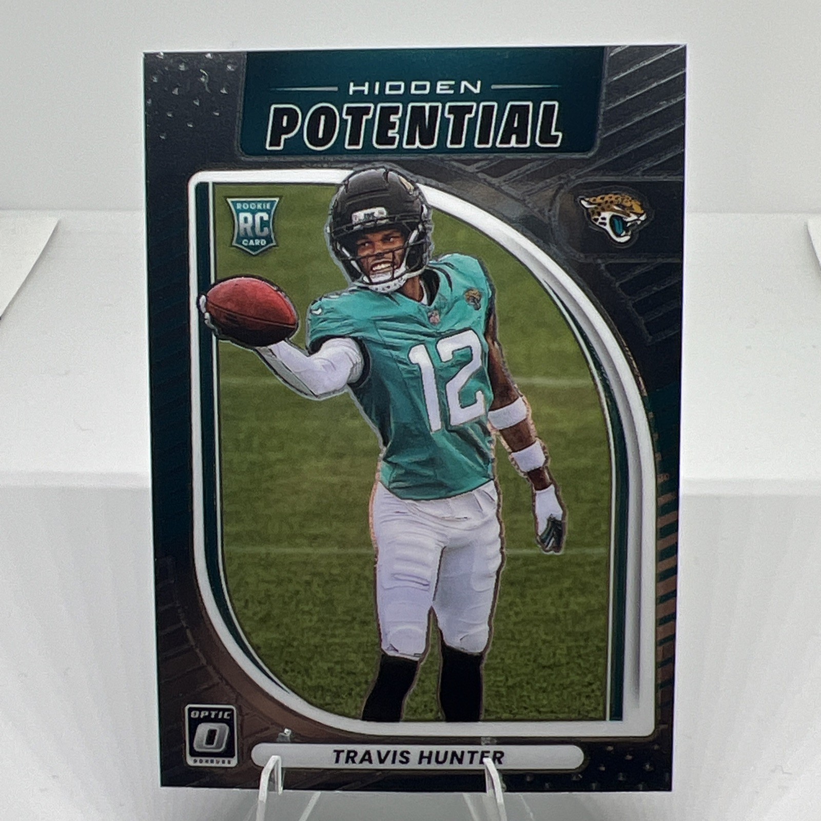 2025 Donruss Optic Travis Hunter #3 RC Hidden Potential Jaguars