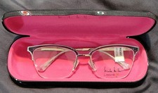 Nicole Miller Cannes C02 Eyeglass Frames Silver Metal Full Rim 53-17