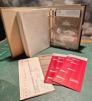 Digital Research CP/M OS Manual + Xerox 1800 CP/M Software Floppy v. 2.2