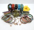 VINTAGE TO NOW FASHION/COSTUME JEWELRY BRACELET LOT ASSORTED TYPES & MATERIALS