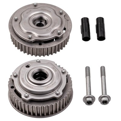 2X NOCKENWELLENRAD FÜR OPEL ASTRA H FIAT EINLASS + AUSLASS 55567048 55567049