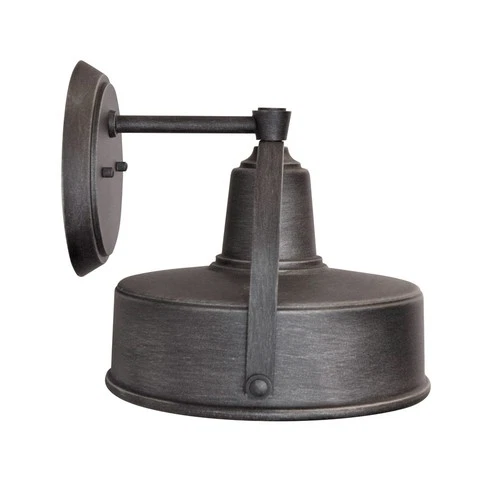 Designers Fountain 33141 Portland 10" Tall Outdoor Wall Sconce - Grey - Picture 5 of 12