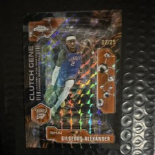 Topps Chrome Clutch Gene Shai Gilgeous-Alexander CG-9 02/25