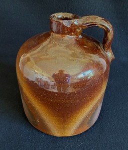 Antique Stoneware Whiskey Jug