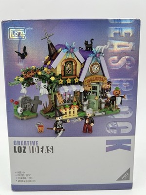 LOZ Mini Blocks Halloween House Kit 1233 Building Set 783 PCS