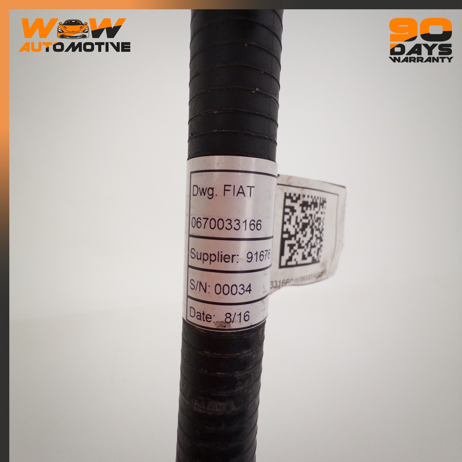 13-19 MASERATI QUATTROPORTE S Q4 FUEL VAPOR CANISTER TUBE HOSE PIPE LINE OEM