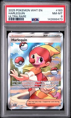 Harlequin 163/086 Sv: White Flare Holo for sale online | eBay