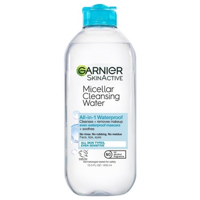 SkinActive Micellar Cleansing Water All in 1 Waterproof Makeup Remover