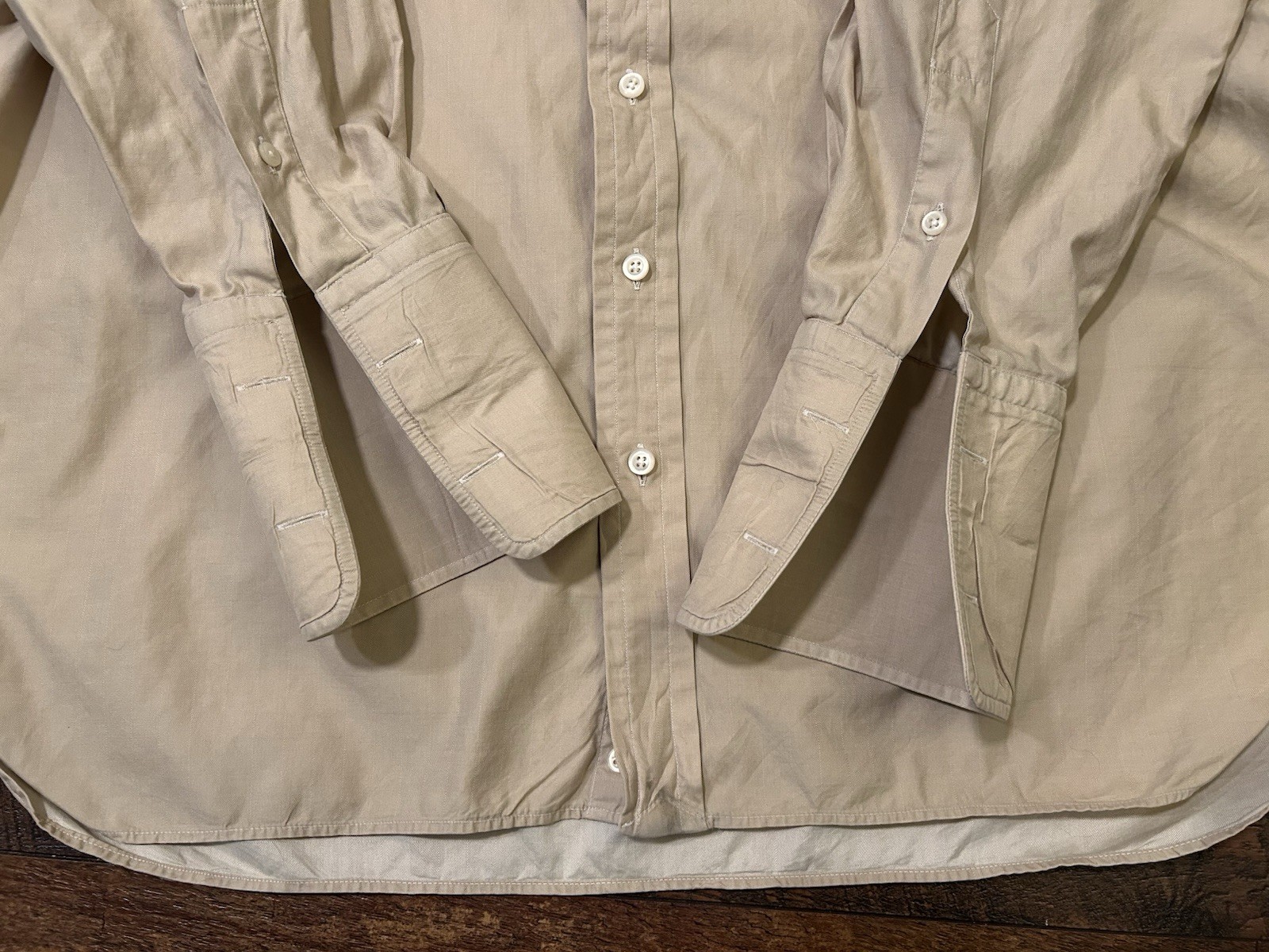 Robert Talbott Bespoke Men’s Button Down Long Sle… - image 5