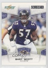 2008 Score Scorecard 19/649 Bart Scott #24 1n1