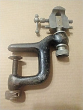 Vintage Starrett Style Combination Hand Held Mini Vise with Clamp 1 - 1/2