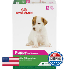 Royal Canin Puppy Loaf in Sauce Wet Dog Food, 5.2 oz (Pack of 24) 6.29 per gallon