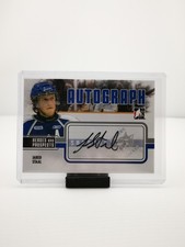 2009-10 ITG Heroes and Prospects Update #A-JS Jared Staal autograph
