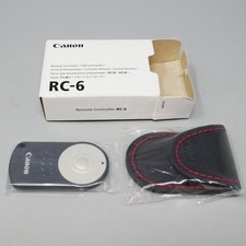 Canon RC 6 Remote Controller Wireless Shutter Release for 5D Mark IV, EOS M, T7i