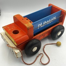 Playskool Wooden Railroad Safety Utility Truc...