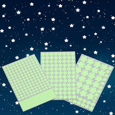 Glow in the Dark Stars Wall Stickers,Ceiling Star,Glowing Stars for Ceiling a...