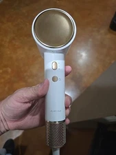 Plavogue Hair Dryer White Gold Limited Edition Negative Ion With Diffuser NIB