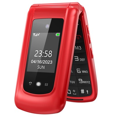 gsm Seniorenhandy Klapphandy ohne VertragGroßtasten Mobiltelefon Einfach und ...