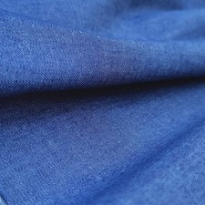5 oz Cotton Denim Fabric For Sewing 55 Inch Width Medium Blue 1 Yard