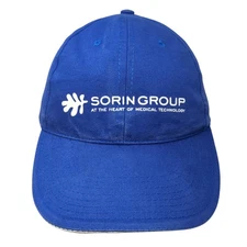 Sorin Group Strapback Baseball Cap Blue One Size Adjustable Embroidered Vitronic