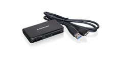 IOGEAR USB 3.0 Compact Flash Memory Card Reader 5Gbps 5 Cards