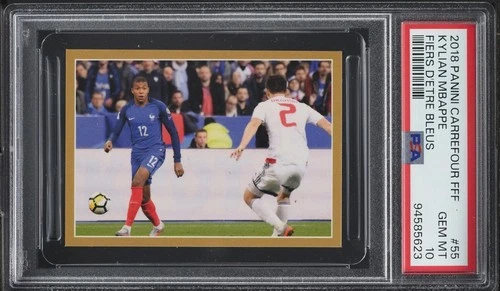 Kylian Mbapp 2018 Kylian Mbapp #55 Rookie
