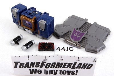 Transformers Titanium 6 Inch Generation 1 Soundwave 100% Complete
